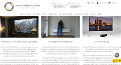 Desktop Screenshot of munichhomesolutions.de