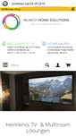 Mobile Screenshot of munichhomesolutions.de