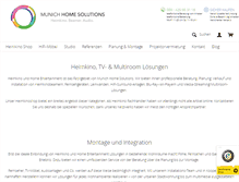 Tablet Screenshot of munichhomesolutions.de